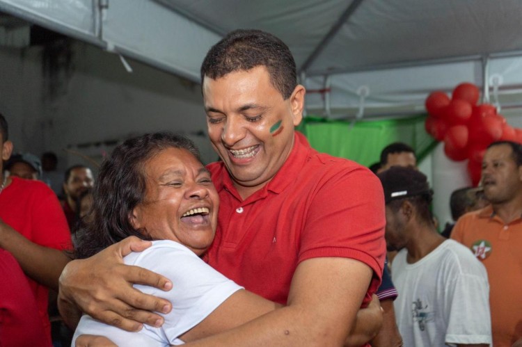 A convenção partidária do PT-PV-PDT em Cristinápolis lotou e foi um sucesso