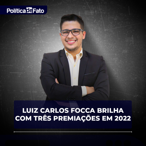 Luiz Carlos Focca brilha com três premiações em 2022