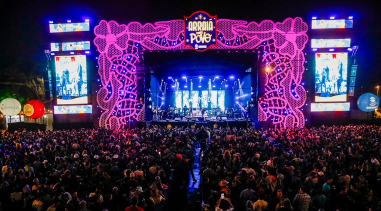 Nota cancelamento dos shows no Arraiá do Povo