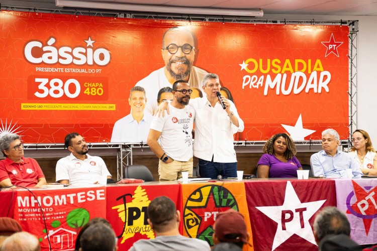 Com o lema “Ousadia pra Mudar”, Cássio Murilo é lançado candidato ao PT de Sergipe