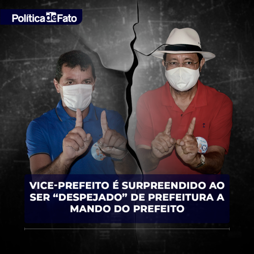 Vice-prefeito é surpreendido ao ser “despejado” de prefeitura a mando do prefeito