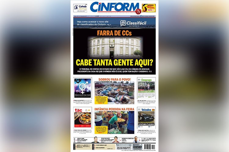 Cinform encerra atividades impressas em Sergipe