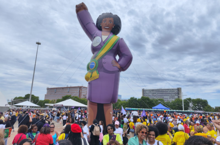 CUT-SE participa da 2ª Marcha Nacional das Mulheres Negras em Brasília