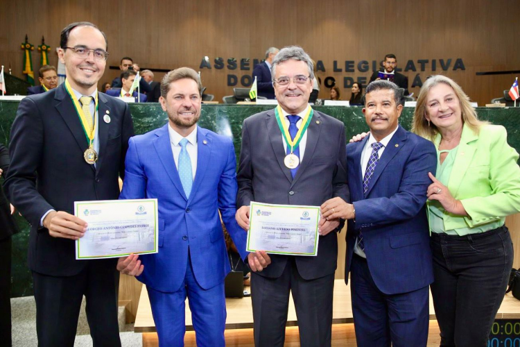 Deputado Georgeo recebe homenagem em Goiânia/GO e participa de evento em Brasília