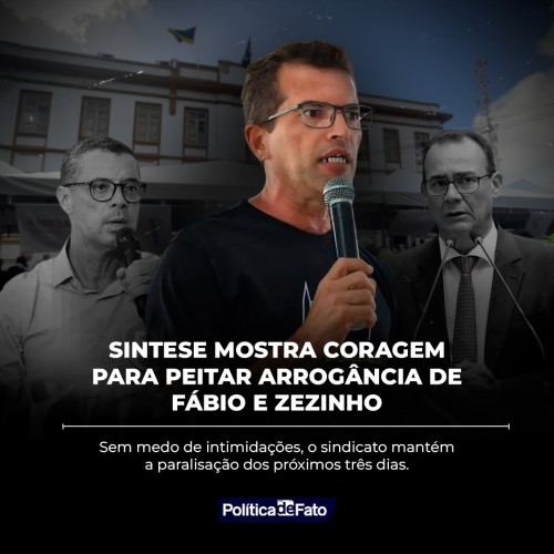 Sintese mostra coragem para peitar arrogância de Fábio e Zezinho