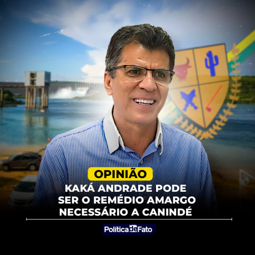 Kaká Andrade pode ser o remédio amargo necessário a Canindé