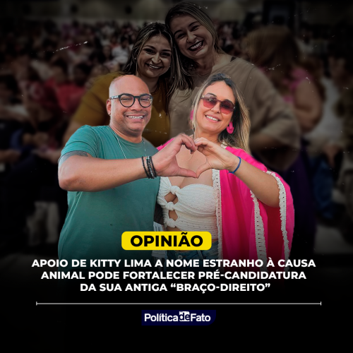 Apoio de Kitty Lima a nome estranho à causa animal pode fortalecer pré-candidatura da sua antiga “braço-direito”