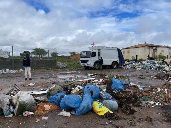 Município de Poço Verde é autuado pela Adema por descarte de lixo irregular