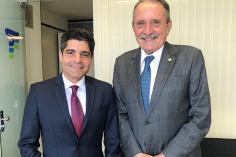 Machado se reúne em Brasília com ACM Neto para discutir situação do DEM em Sergipe