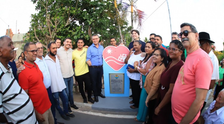 Fábio Mitidieri participa da inauguração de obras estruturantes em Malhador