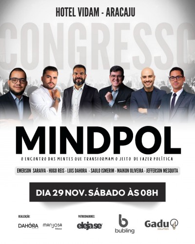 Aracaju recebe o maior congresso de marketing político de Sergipe neste sábado