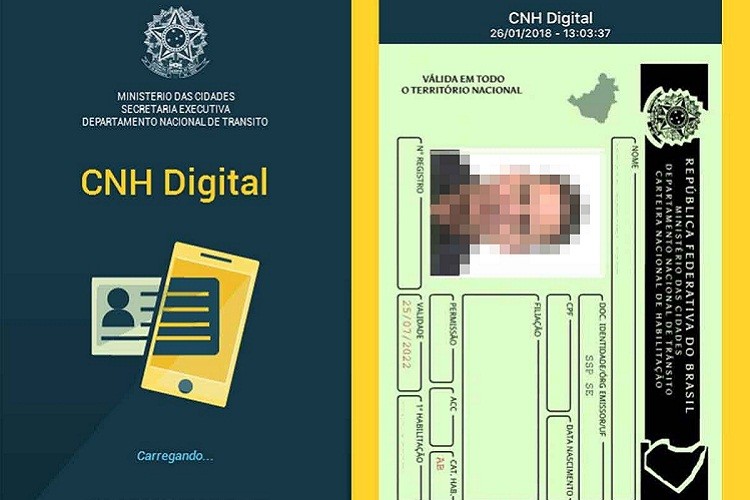 Condutores de Sergipe já podem solicitar a CNH Digital