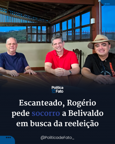 Escanteado, Rogério pede socorro a Belivaldo em busca da reeleição