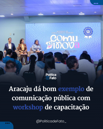 Aracaju dá bom exemplo de comunicação pública com workshop de capacitação