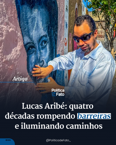 Lucas Aribé: quatro décadas rompendo barreiras e iluminando caminhos