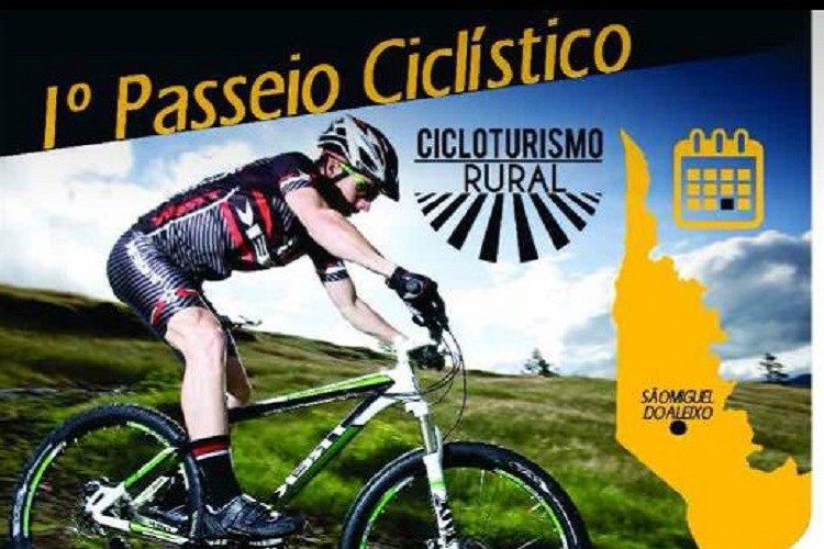 1º Passeio Ciclístico ocorre neste domingo em São Miguel do Aleixo