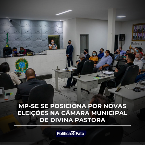 MP-SE se posiciona por novas eleições na Câmara Municipal de Divina Pastora