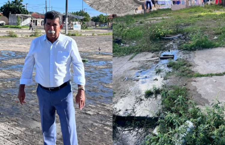 Bigode leva cobertura da mídia ao 17 de Março e dá visibilidade às queixas dos moradores